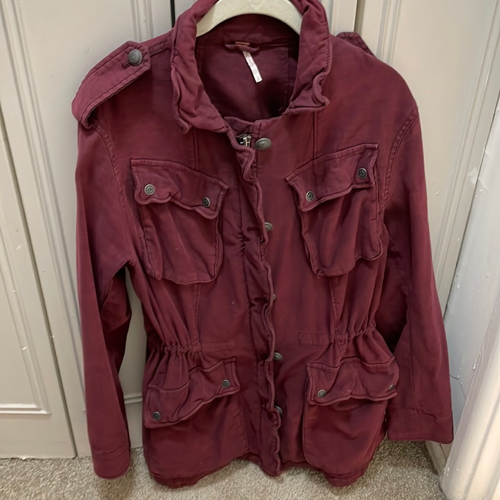 Free People Not Your Brother’s Military Jacket L